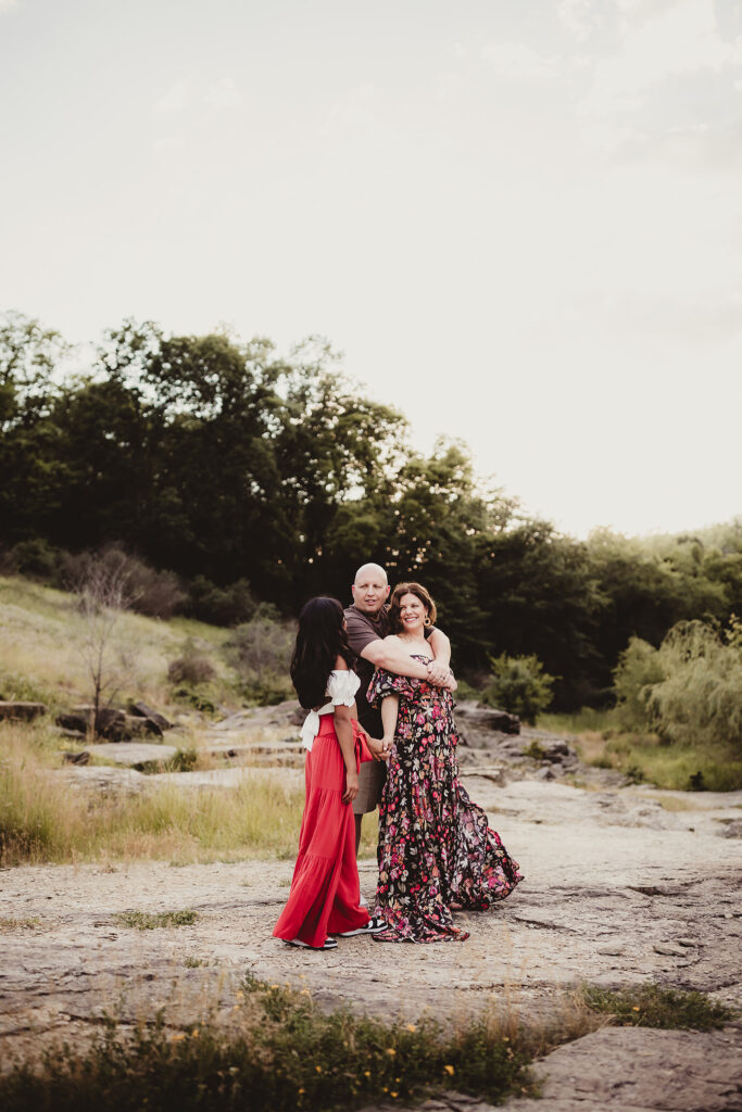 family photos in fossil gorge Iowa