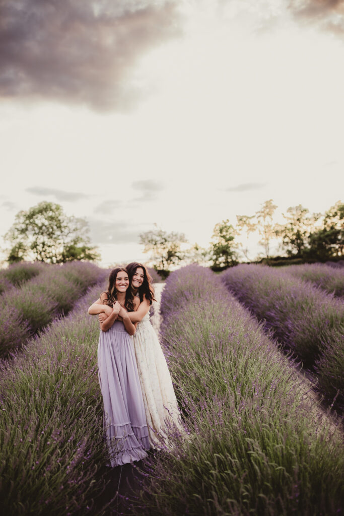 sisters in lavender shoot iowa